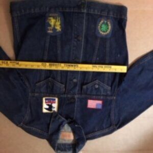 Levi Jacket from the 1970's with patches